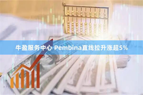 牛盈服务中心 Pembina直线拉升涨超5%